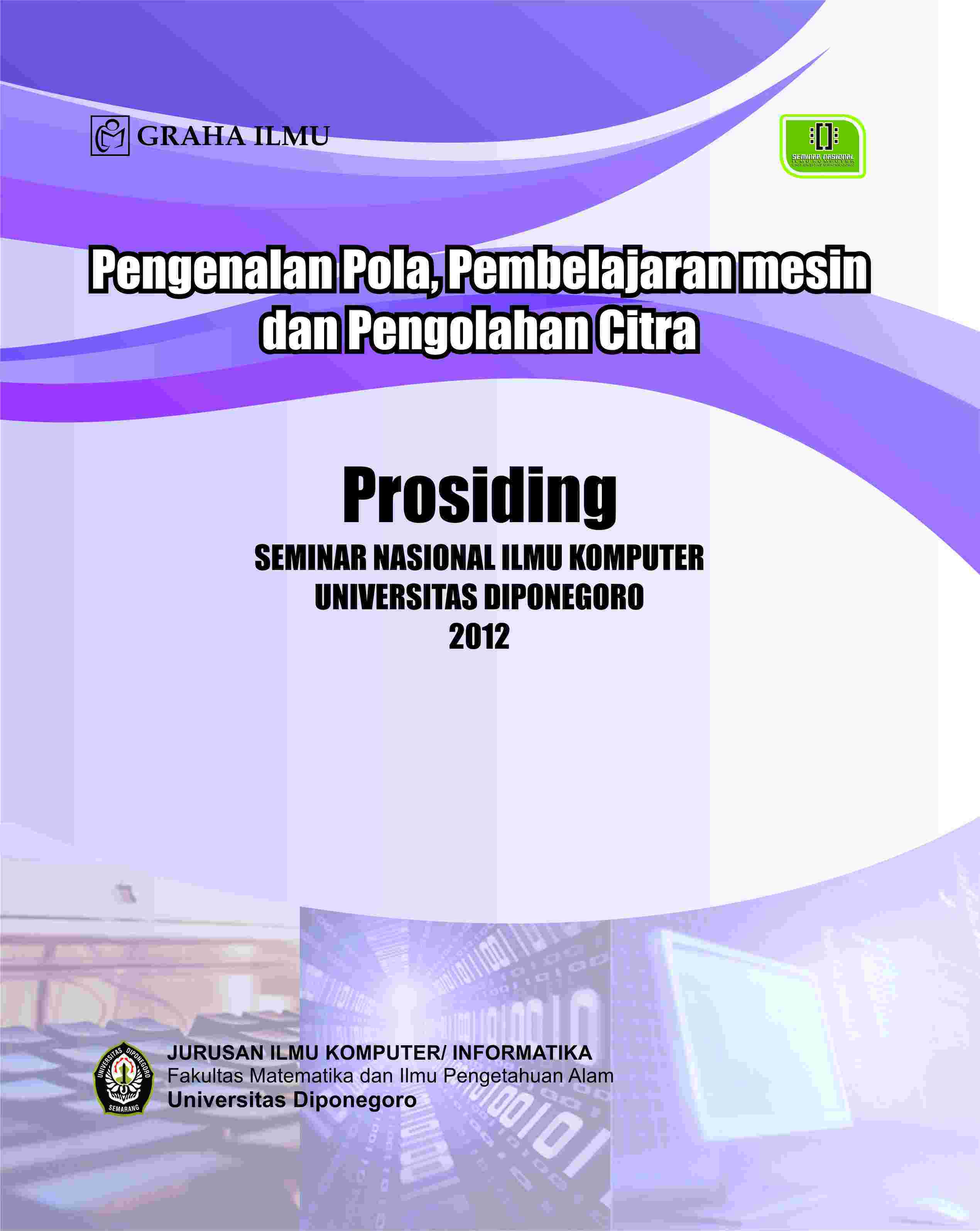Sampul buku Pengenalan Pola, Pem...
